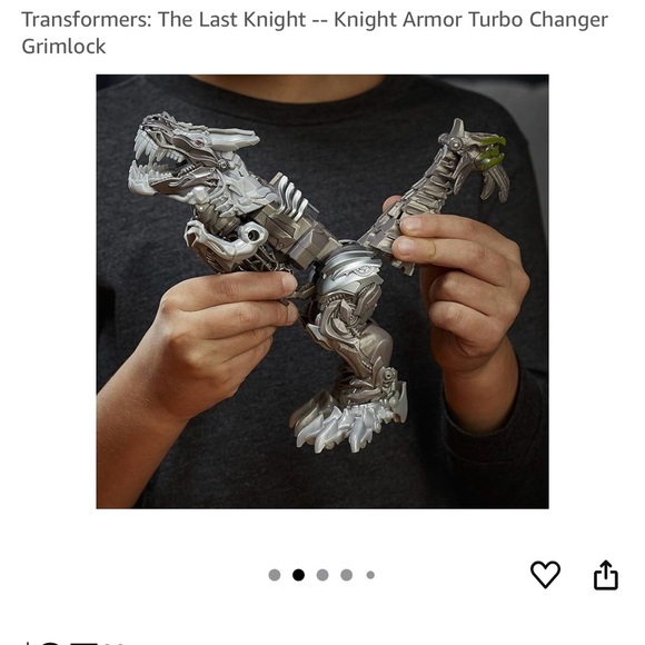 Transformer Knight Armor Turbo Changer Grimlock - Picture 2 of 8